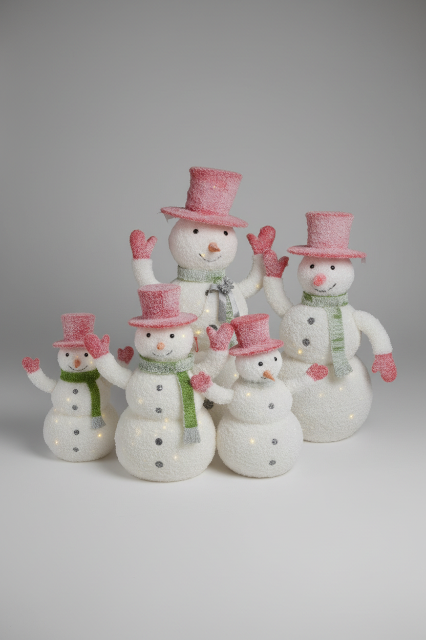 SNOWMAN FIGURINE 100 CM WARM LIGHT UKH-25-6-0825-89