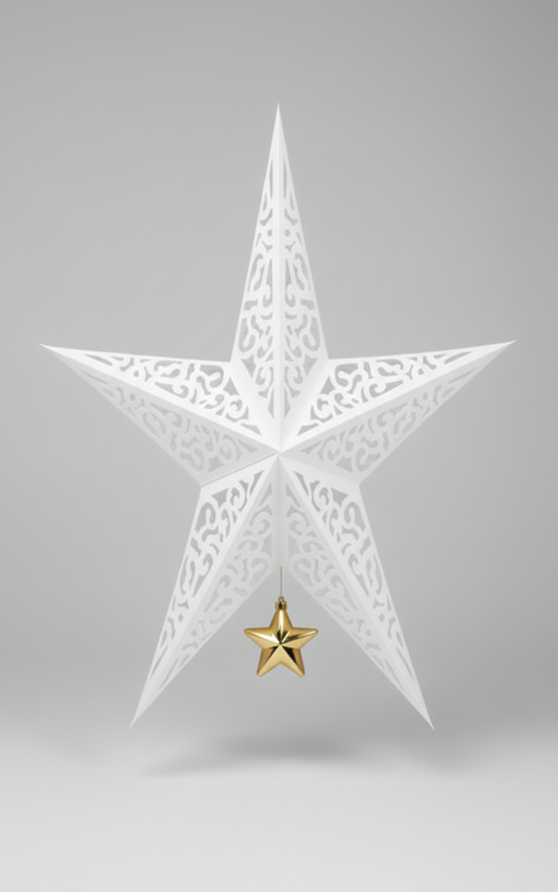 PREMIUM CHRISTMAS STAR 60CM UKH-38-21-0825-30