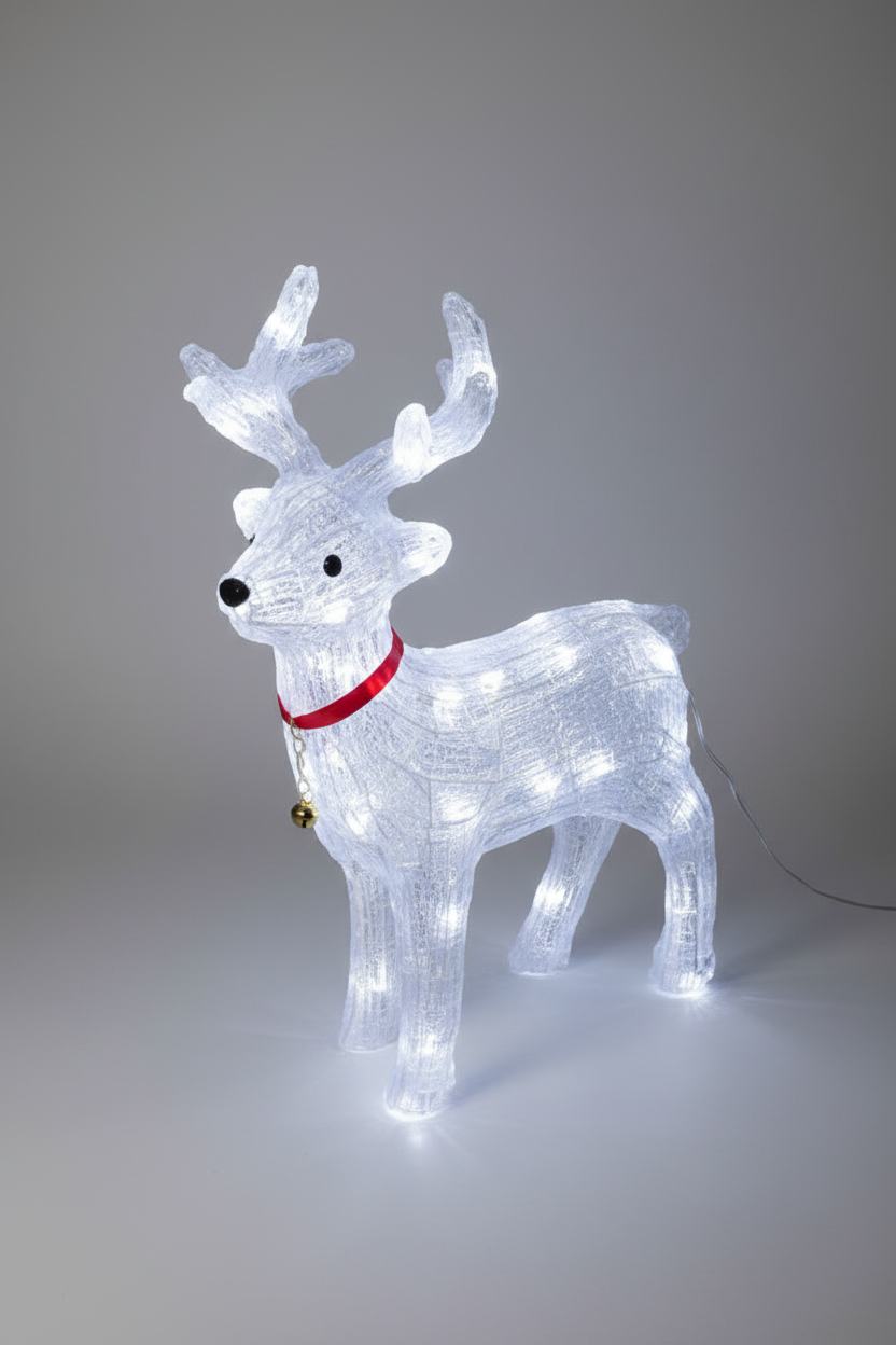 ACRYLIC LIGHTING REINDEER 30-30-3 CM UKH-39-2-0825-83