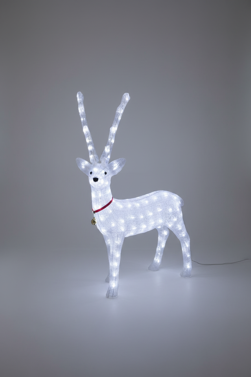 ACRYLIC LIGHTING REINDEER 110-232-4 CM UKH-39-8-0825-74