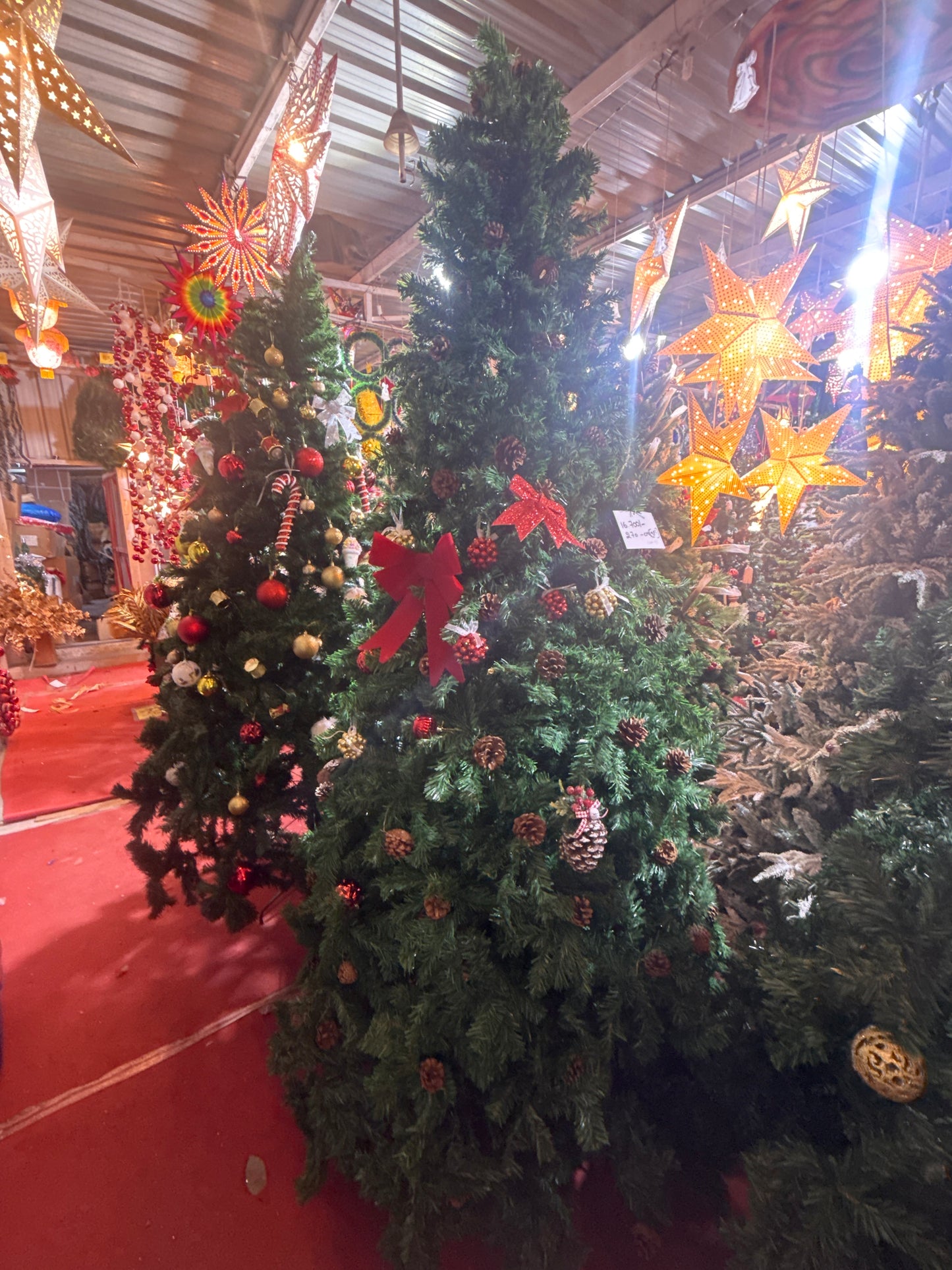 SNOW FROSTED WITH BIG CONES 7 FEET 1016 TIPS UKH-44-14-0825-66