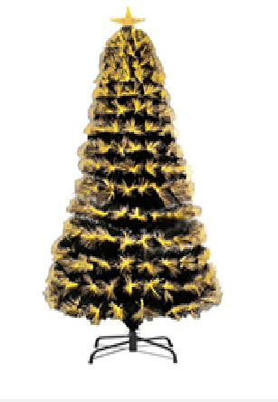 LIGHTING CHRISTMAS TREE WARM WHITE 8 FEET UKH-61-11-0825-75