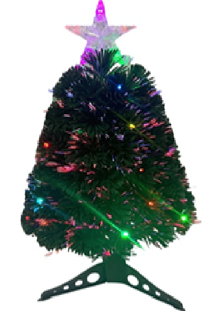 LIGHTING CHRISTMAS TREE MULTI COLOR 2 FEET UKH-61-14-0825-72