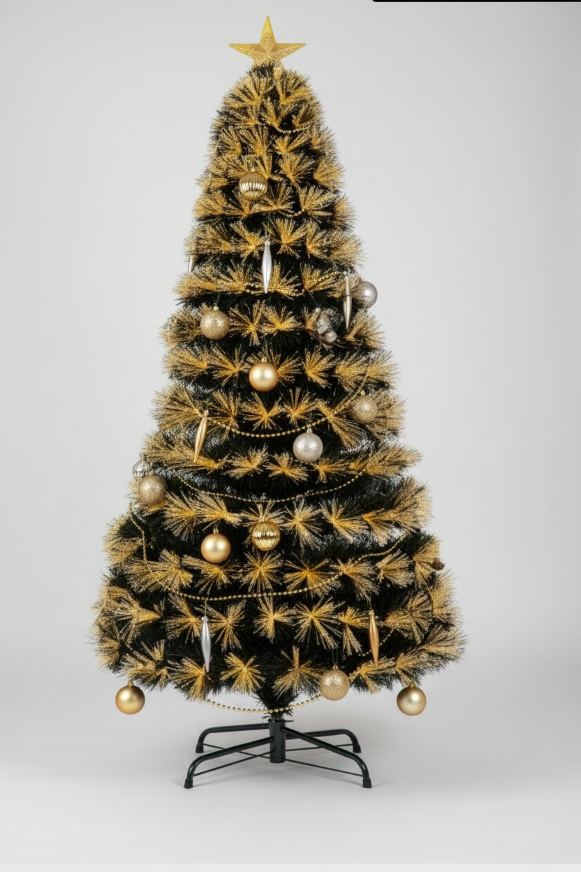 LIGHTING CHRISTMAS TREE WARM WHITE 6 FEET UKH-61-6-0825-38