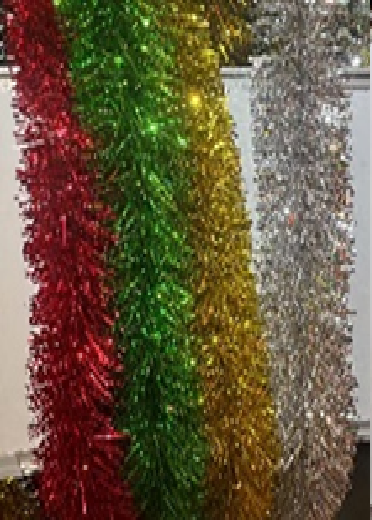 TINSEL 9X200CM UKH-7-11-0825-84