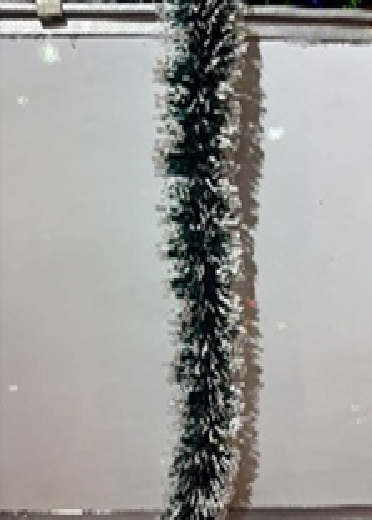 TINSEL 9X200CM UKH-7-9-0825-13
