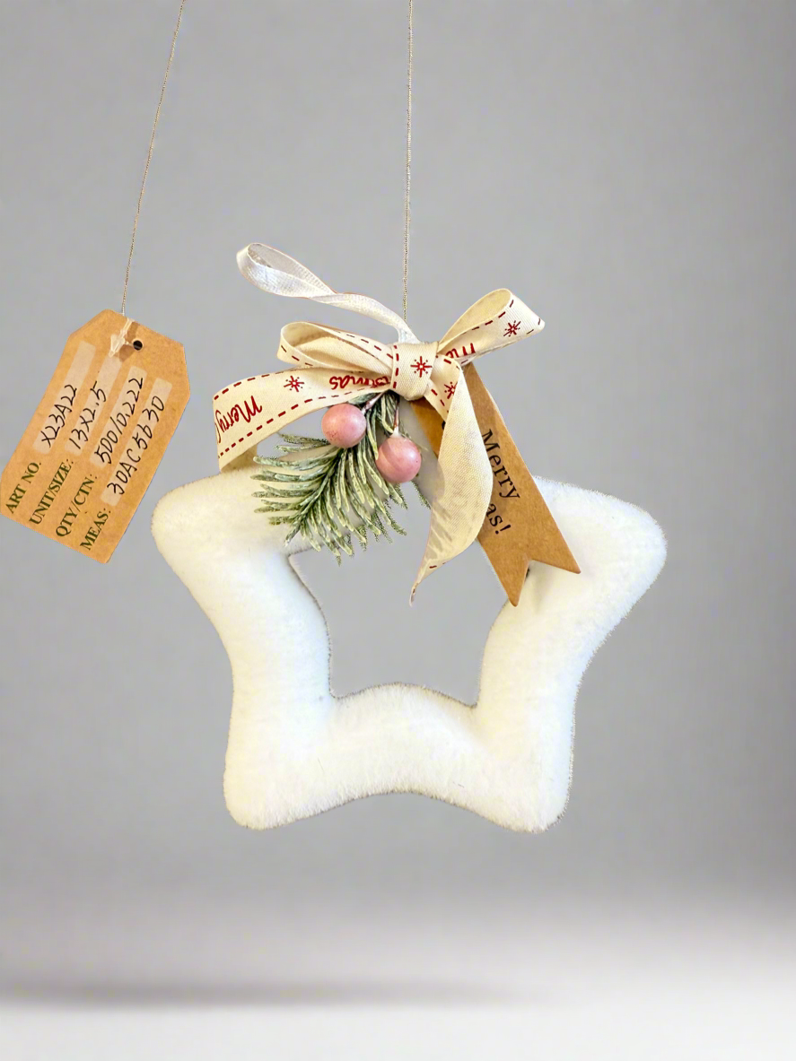 STAR TREE DECORATIONS UKH-1-11-0825-343