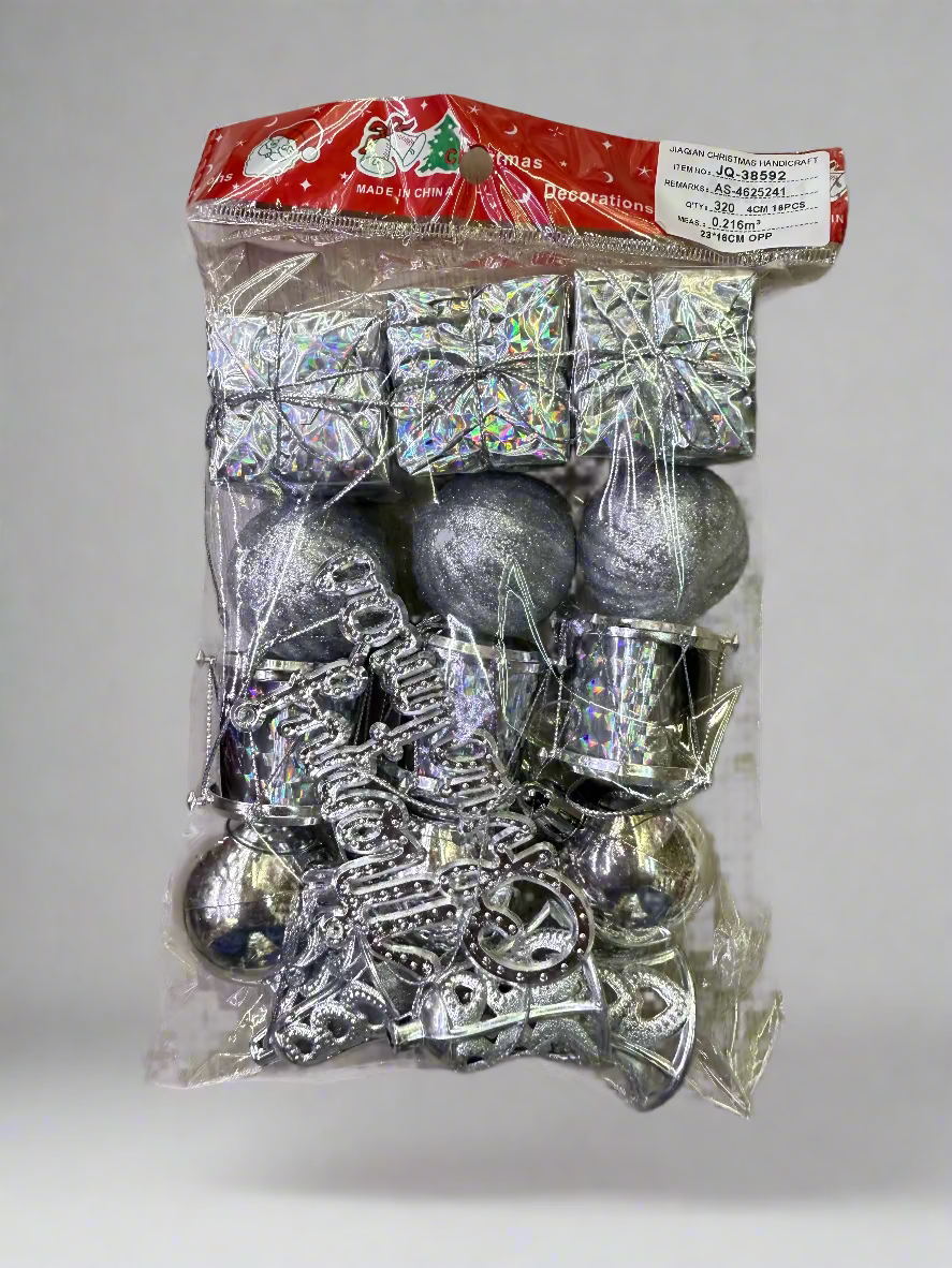 ASSORTED TREE DECORATIONS PACK UKH-23-76-0825-47