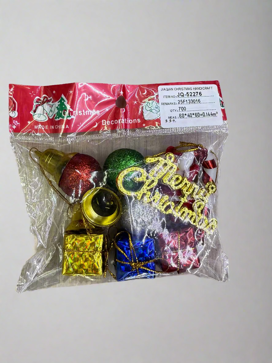 ASSORTED TREE DECORATIONS PACK UKH-23-83-0825-4