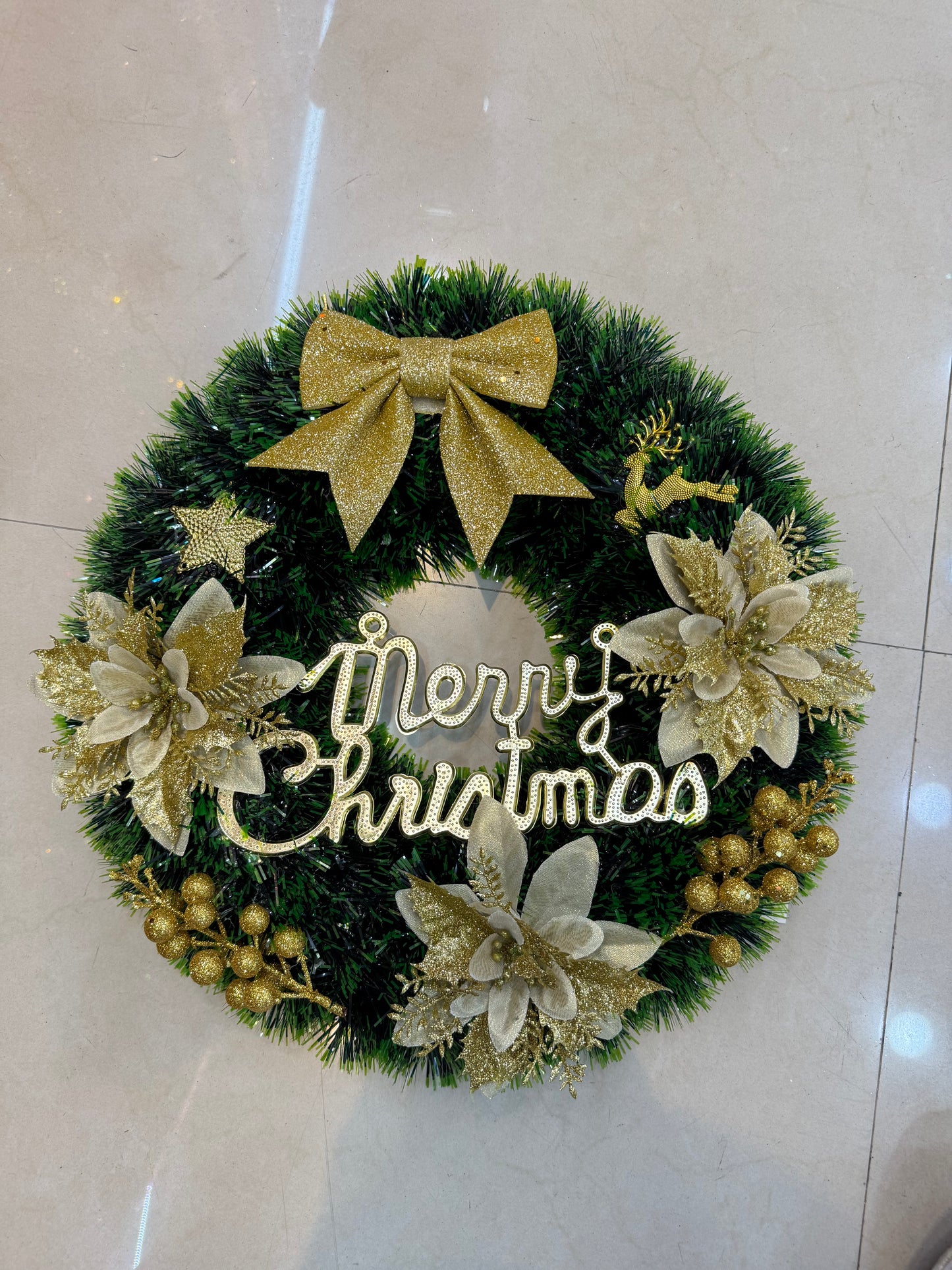 WREATH 38CM UKH-24-12