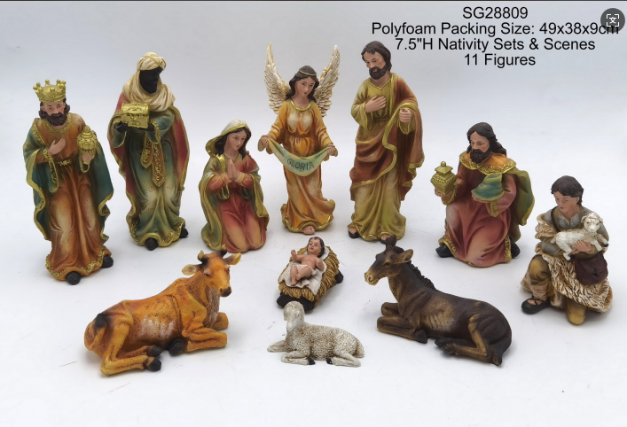 NATIVITY SET 20CM UKH-60-8