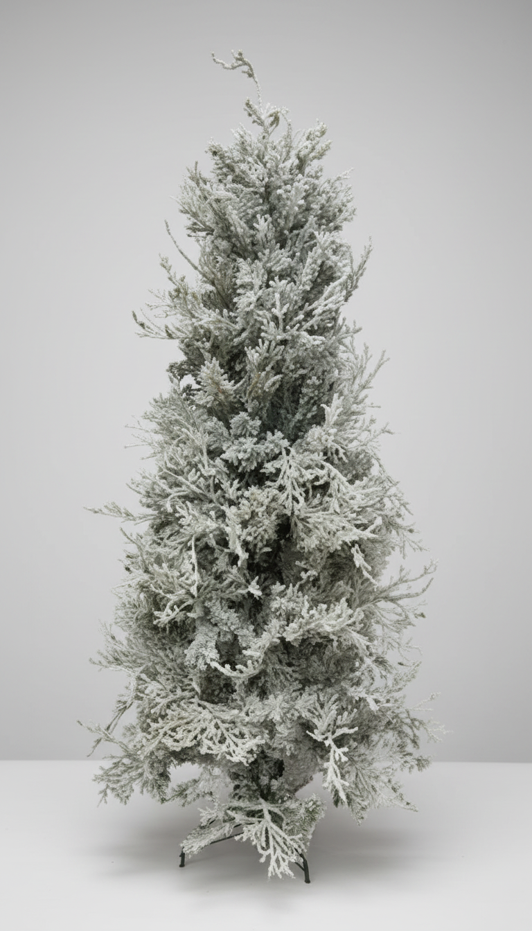 ANTIQUE SNOW FROSTED TREE 240 CM UKG-38-57