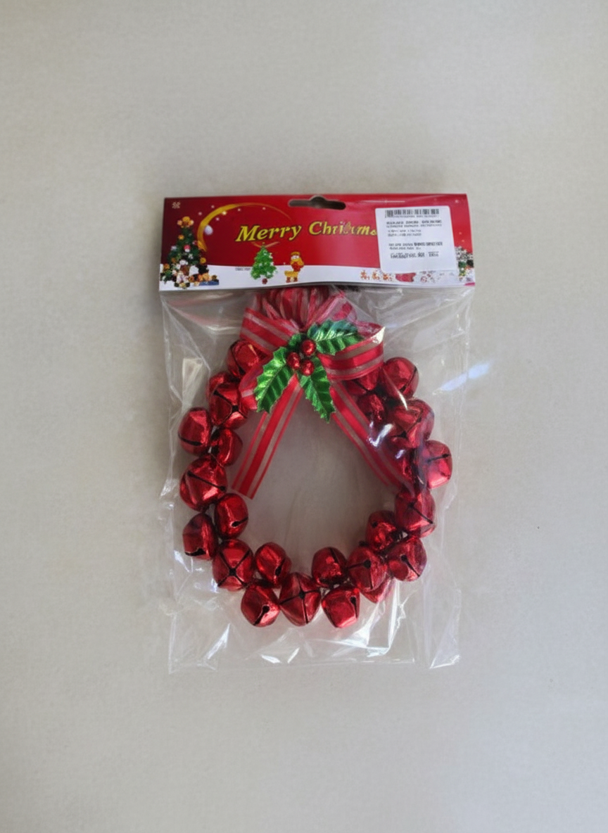 JINGLE WREATH TREE DECORATION UKH-2-26-0925-35