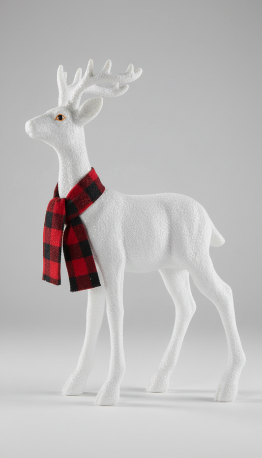 REINDEER SNOW DECORATION UKH-2-39-0925-2