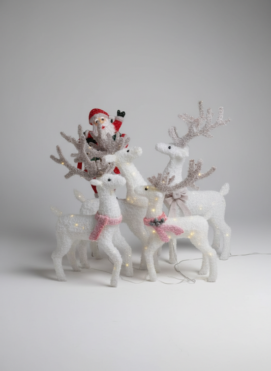 REINDEER FIGURINE 1.5 M WARM LIGHT UKH-25-13-0825-44