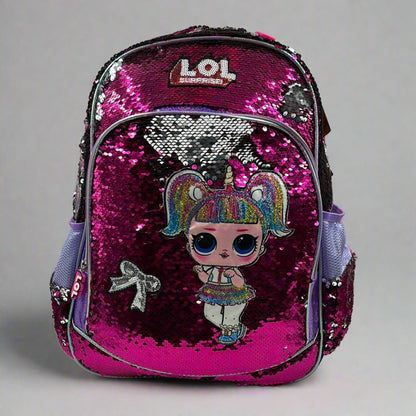 "LOL" sequence BACK PACK in 8 colors SB25460