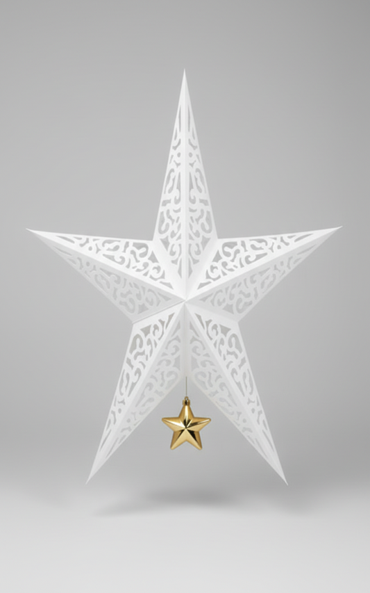 PREMIUM CHRISTMAS STAR 60CM UKH-38-21-0825-30
