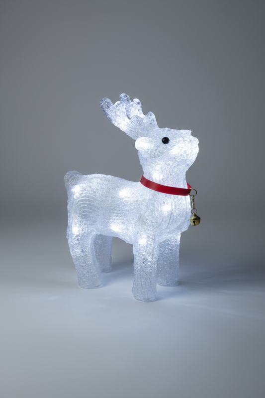 ACRYLIC LIGHTING REINDEER 40-40-31 CM UKH-39-3-0825-61