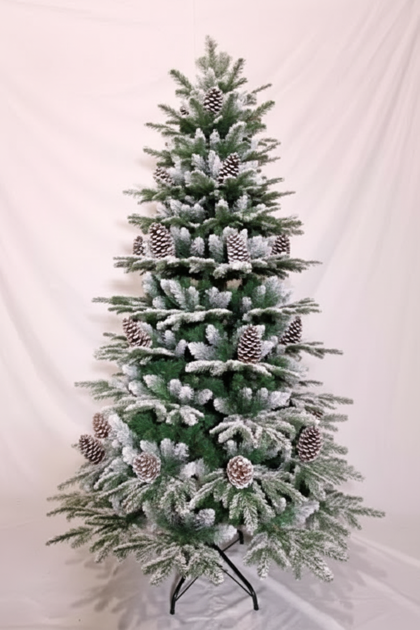 SNOW FROSTED WITH BIG PINES 4 FEET 311t UKH-44-3