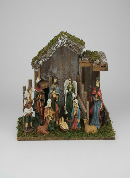 NATIVITY SET 25cm UKH-53-8-0825-36