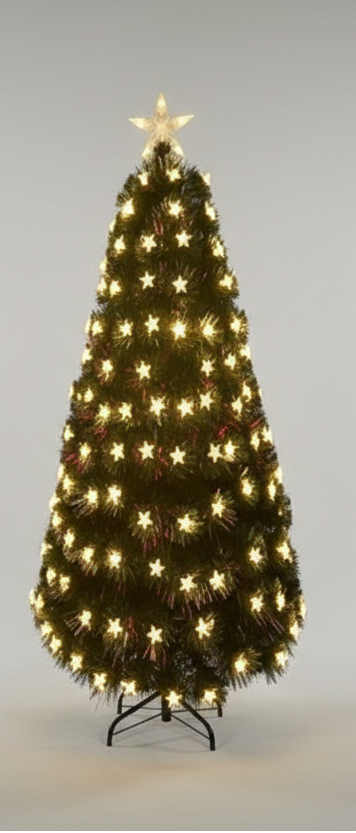 LIGHTING CHRISTMAS TREE WARM WHITE 7 FEET UKH-61-9-0825-78