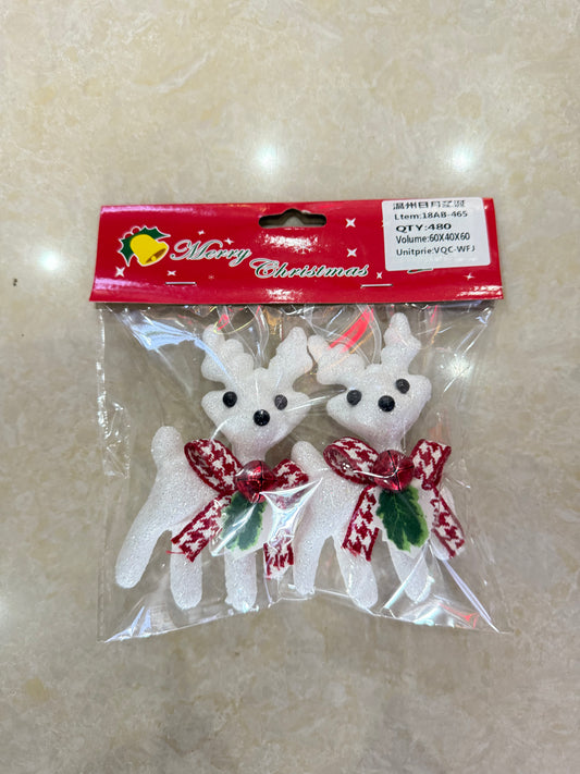 REINDEER TREE DECOR 2-34-UKH-0825-12