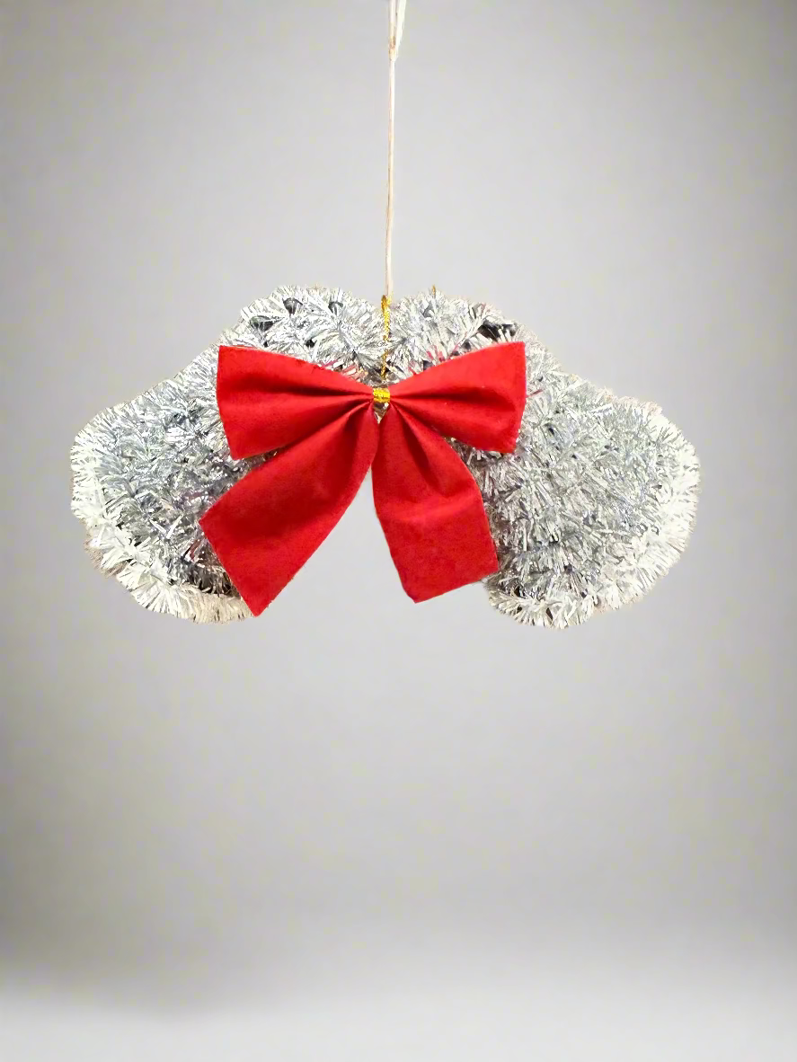 TWIN BELLS TREE DECOR HANGING  UKH-10-1-0825-37