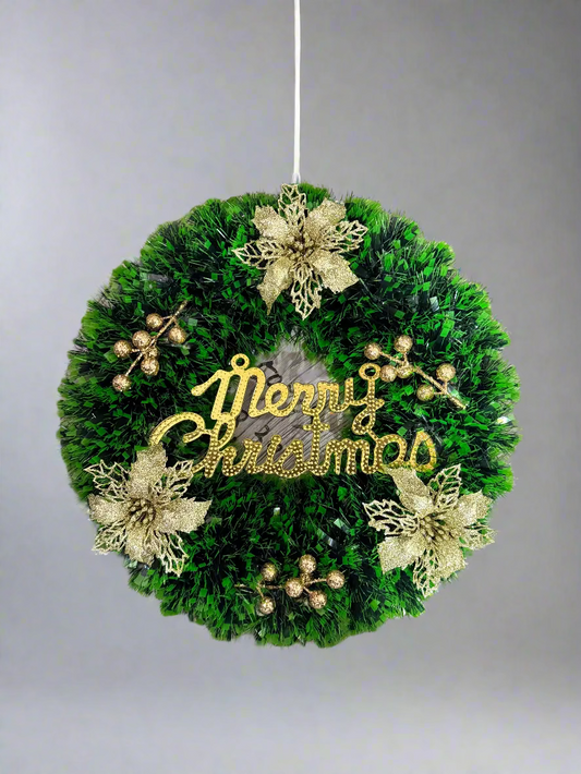 MERRY CHRISTMAS WREATH UKH-10-5-0825-47