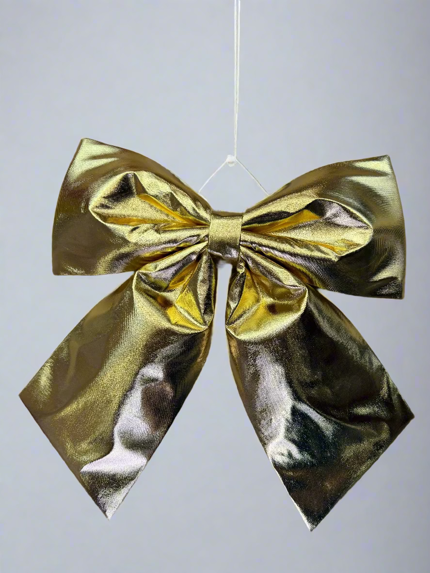 CHRISTMAS BOW TREE DECORATION 35X40 CM RED GOLD UKH-23-116-0825-81