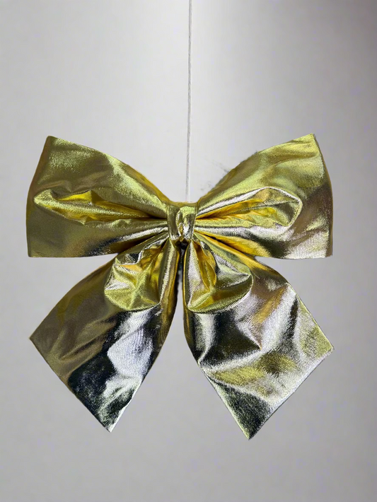 CHRISTMAS BOW TREE DECORATION 25X30 CM RED GOLD UKH-23-117-0825-83