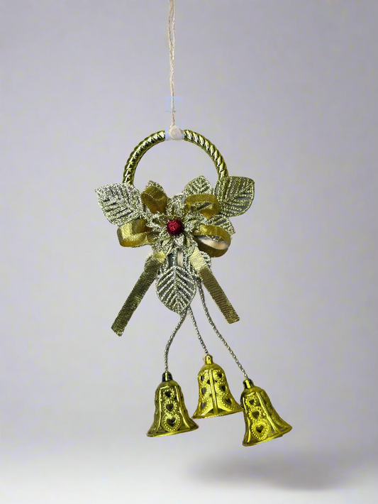 CHRISTMAS BELLS DECORATION 25 CM UKH-23-31-0825-43