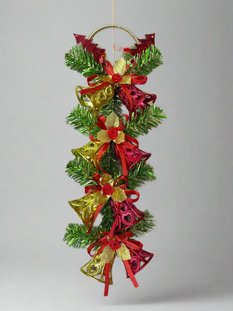 CHRISTMAS BELLS DECORATION 30 CM UKH-23-33-0825-83