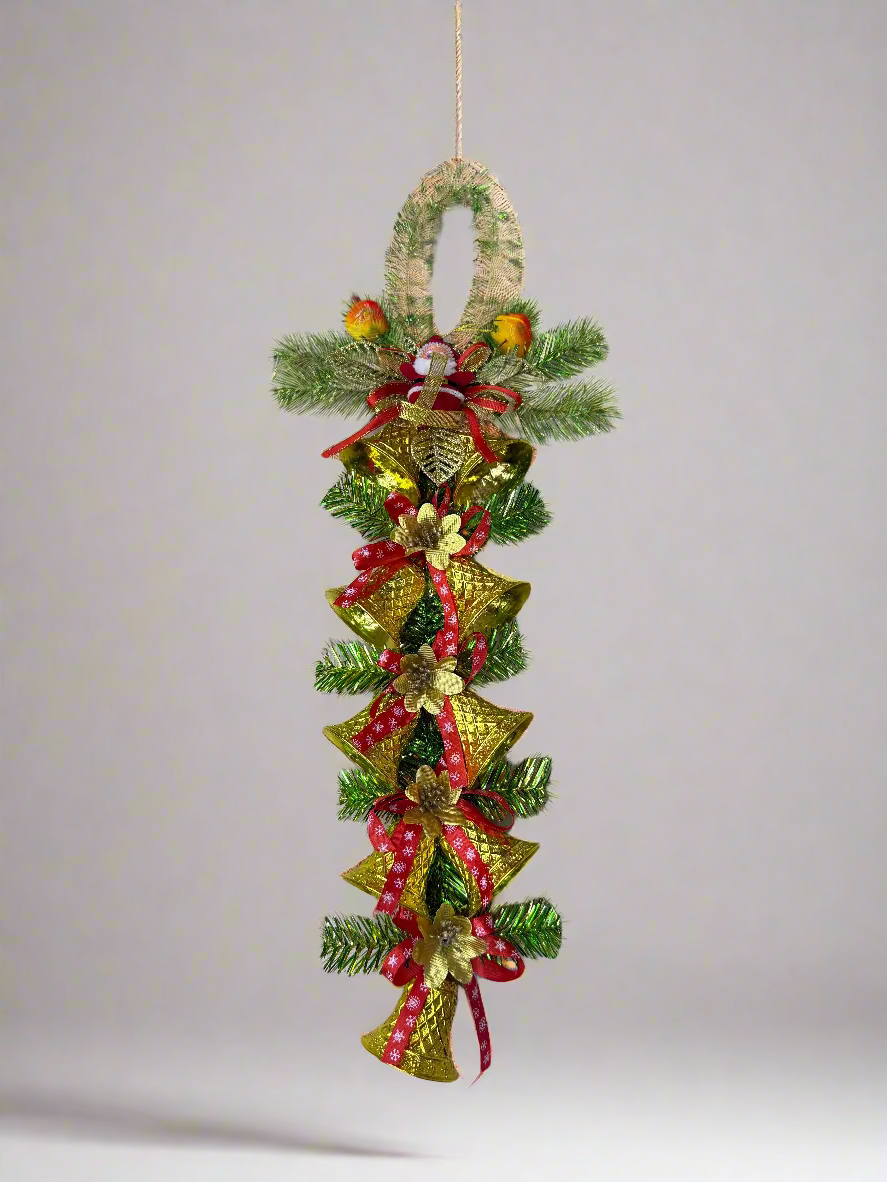 CHRISTMAS BELLS DECORATION 40 CM UKH-23-35-0825-99
