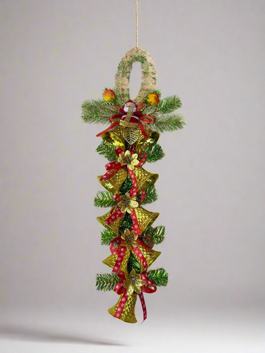 CHRISTMAS BELLS DECORATION 40 CM UKH-23-35-0825-99
