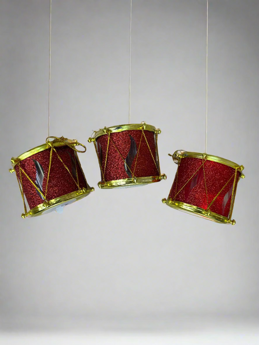 CHRISTMAS LED MULTI COLOR DRUMS TREE DECORATION 6 CM UKH-23-44-0825-51