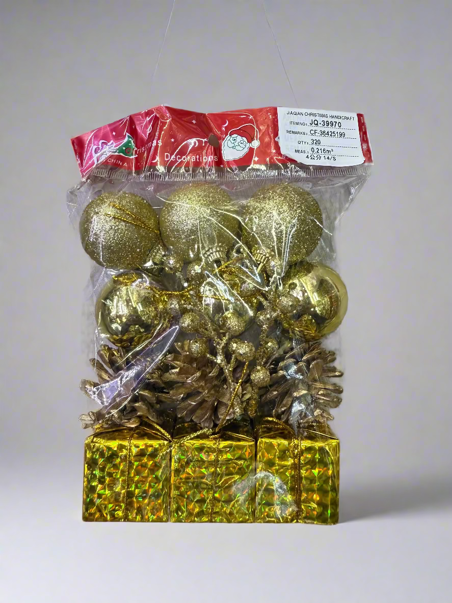 ASSORTED TREE DECORATIONS PACK UKH-23-73-0825-95