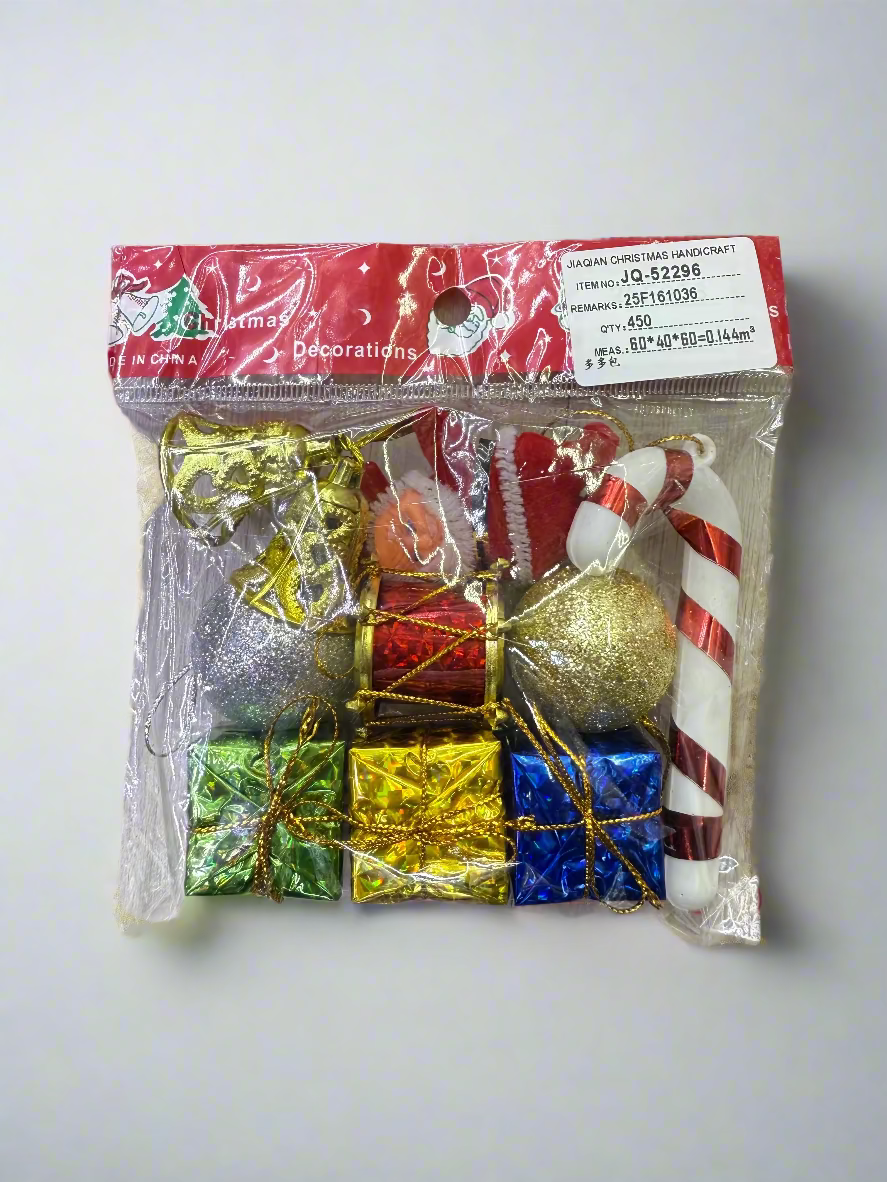 ASSORTED TREE DECORATIONS PACK UKH-23-80-0825-19
