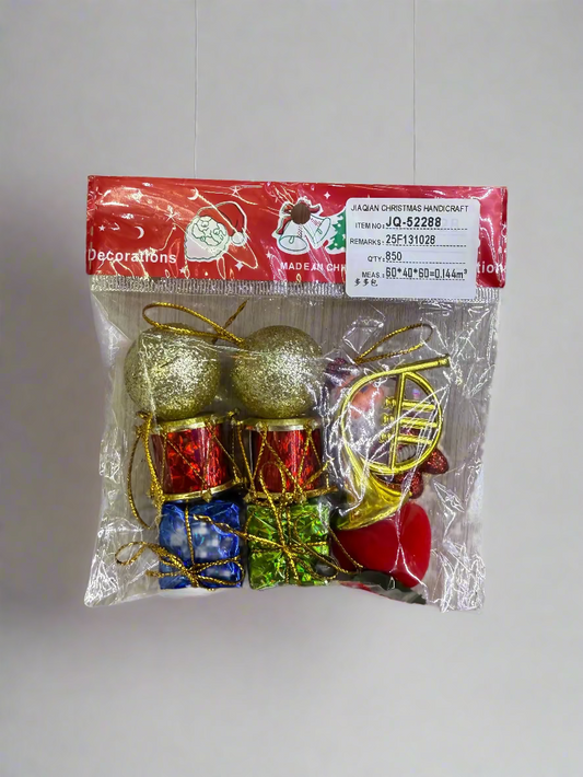 ASSORTED TREE DECORATIONS PACK UKH-23-85-0825-100