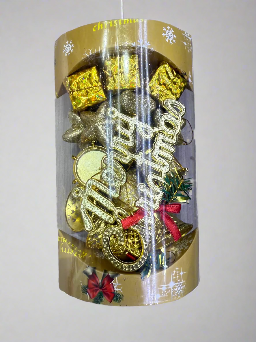 ASSORTED TREE DECORATIONS PACK UKH-23-93-0825-38