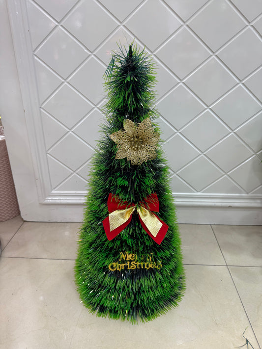 CHRISTMAS CONE TREE 2 FEET WITH DECOR UKH-24-3