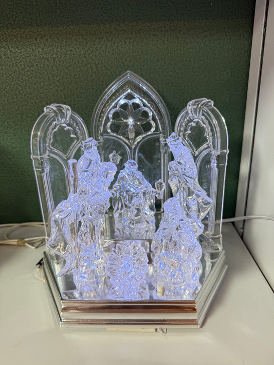 ACRYLIC LED CRIB SET UKH-28-4-0825-21