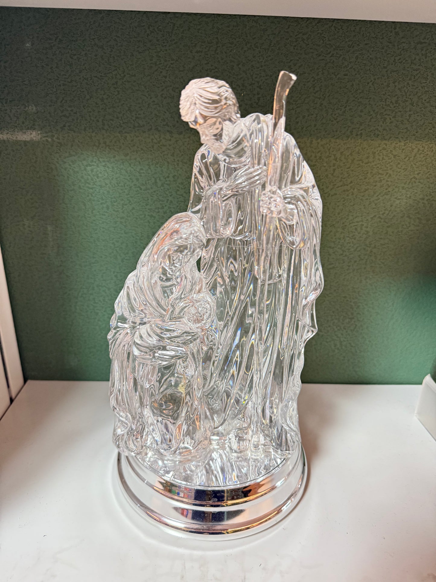 ACRYLIC LED HOLY FAMILY 4 DESIGNS MIX UKH-28-6-0825-25