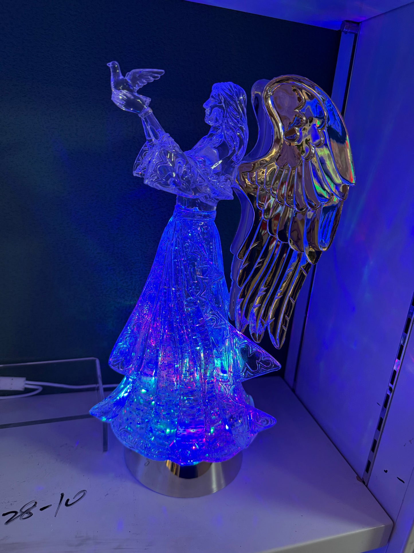 ANGEL LED STATUE 2 DESIGNS MIX UKH-28-10-0825-40