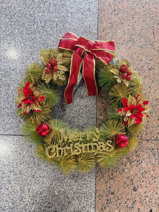 CHRISTMAS WREATH 50CM UKH-38-3-0825-5