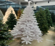 WHITE BUSHY CHRISTMAS TREE 6 FEET 500T UKH-24-26