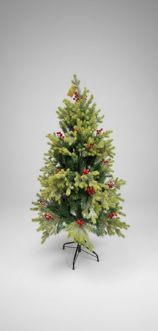 DUAL TONE WITH CHERRIES  PVC MATERIAL 240CM UKG-38-20